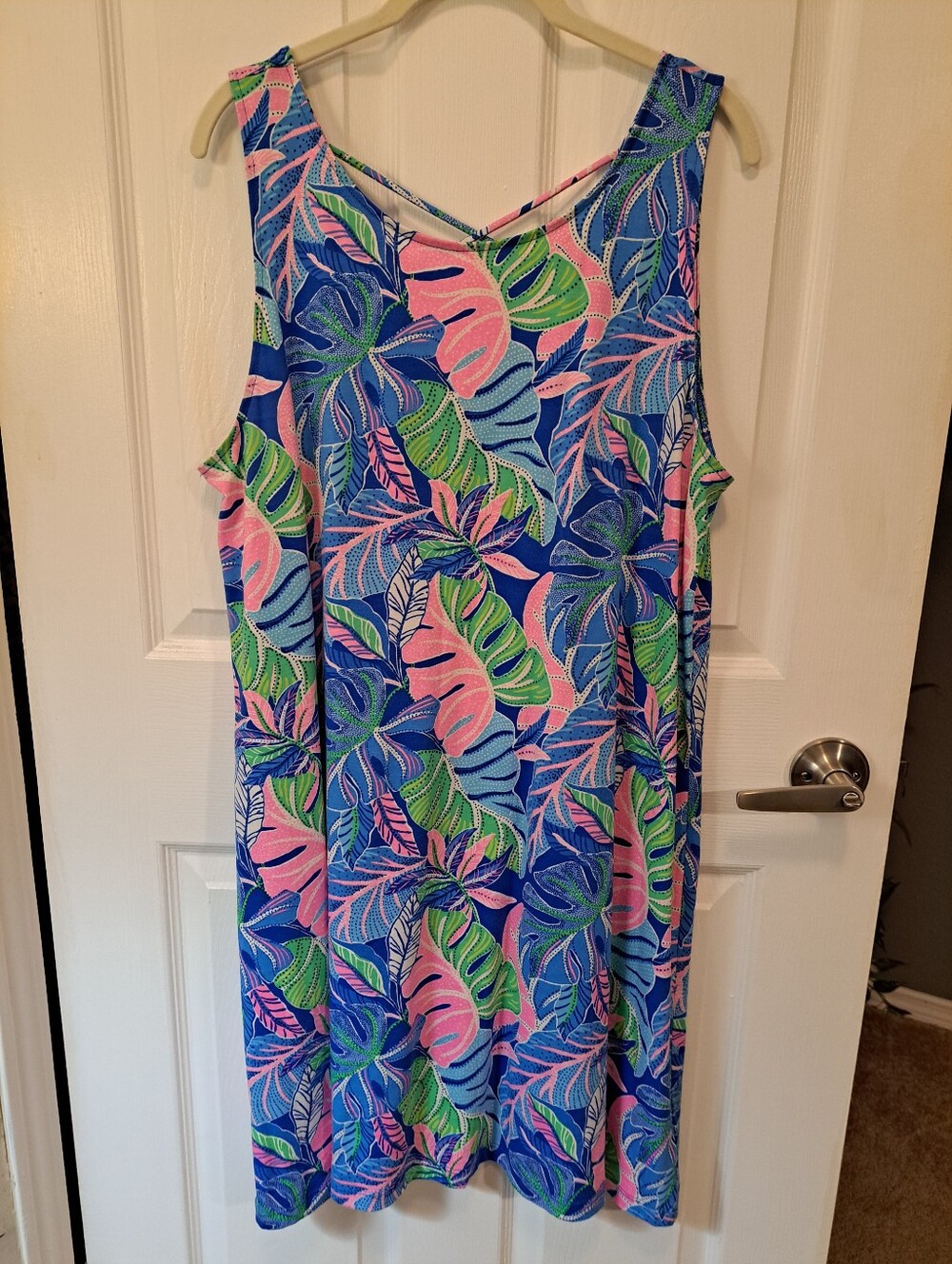 Lilly Pulitzer Kristen Blue Grotto Beleaf In Yourself
